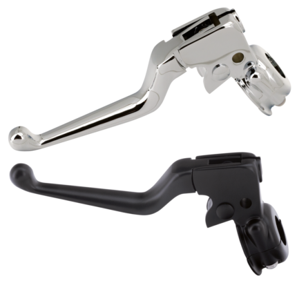 GZP Chr clutch lever assembly 96-UP