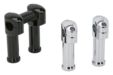 GZP Chr riser kit 1"ID 2-piece top cl