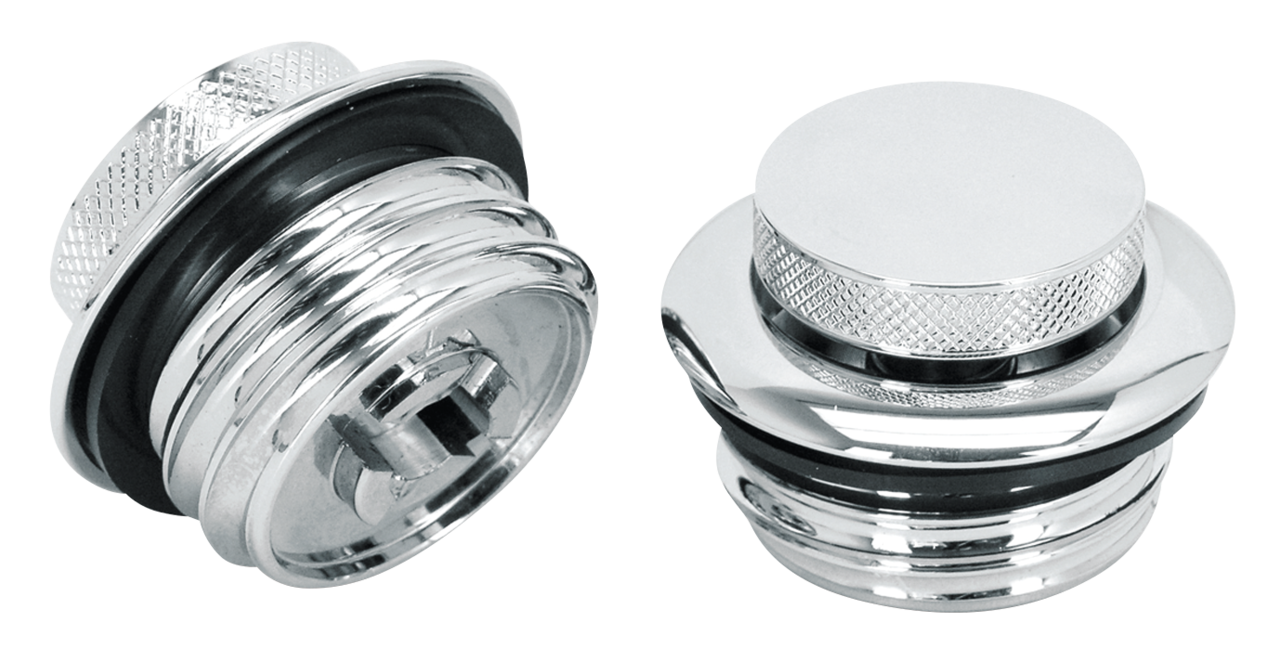 GZP Chr screw in pop-up gas cap non-vent