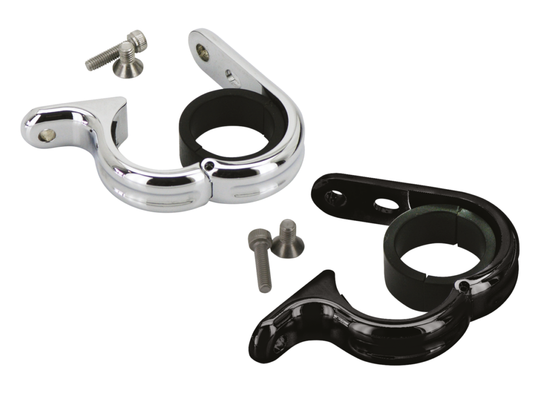 GZP Chr uni-clamp fits 1"+1.25" h/bar