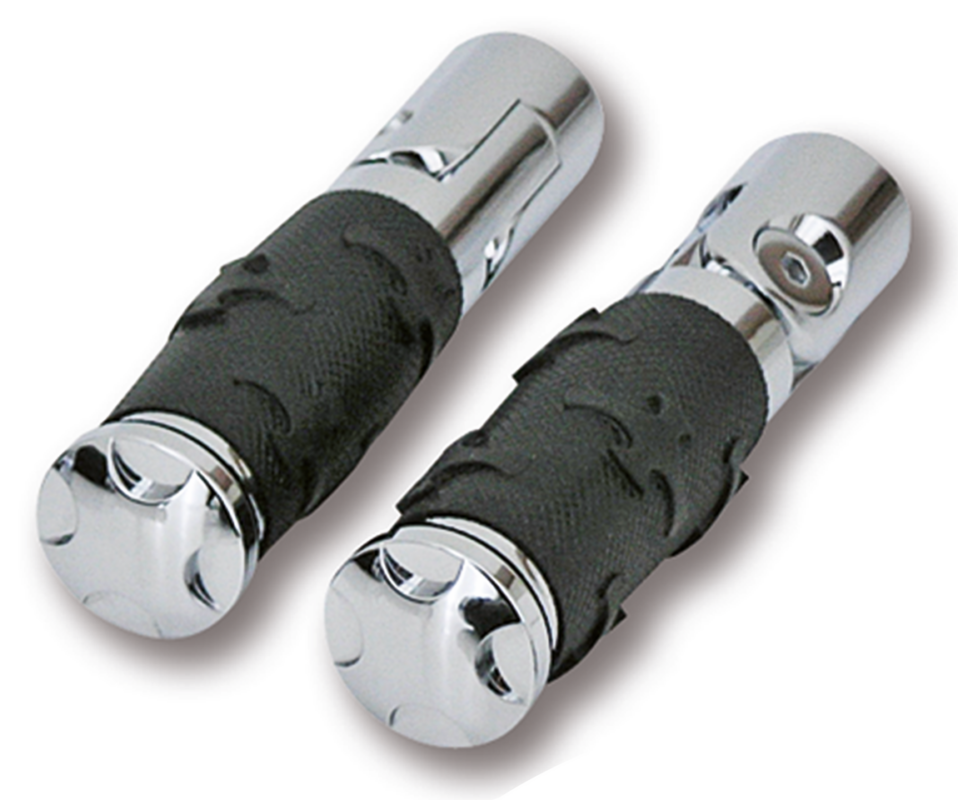 GZP Chrome 4-Cross T-II Rider footpeg se