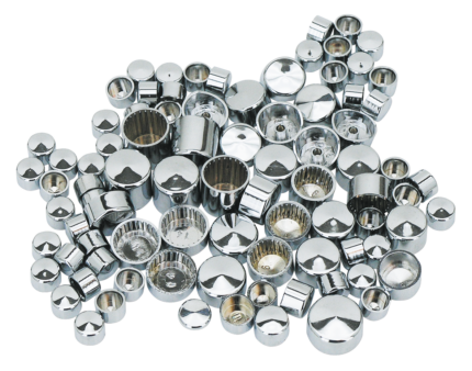 GZP Chrome Bolt cover kit FXD99-05 86 pc