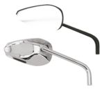 GZP Chrome Cobra mirror set w/round s