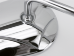 GZP Chrome Diamondback mirror right stee