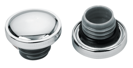 GZP Chrome Gas cap vented 85-e18 steel