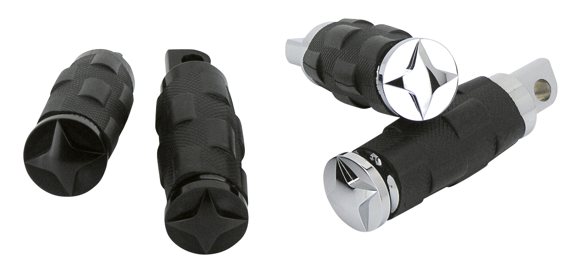 GZP Chrome Lone-Star peg set