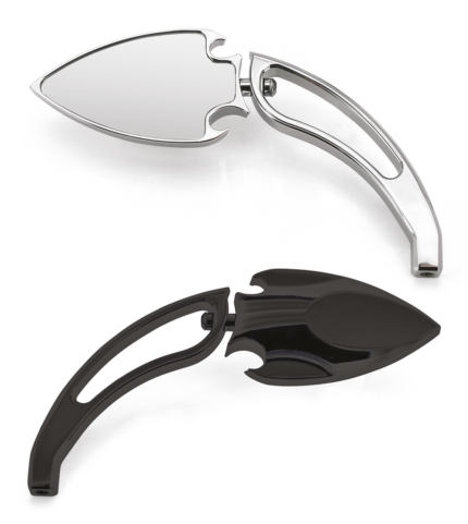 GZP Chrome Scarab mirrorset