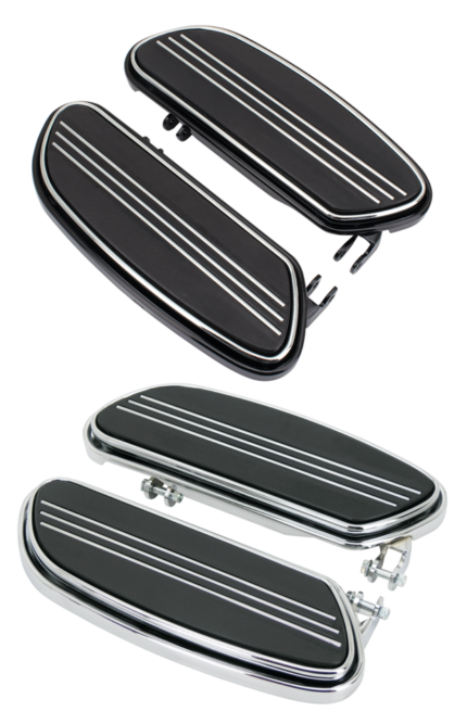 GZP Chrome extended footboard kit