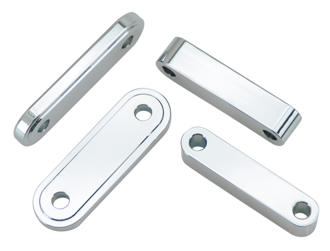 GZP Chrome front fender spacers T=3/8" L