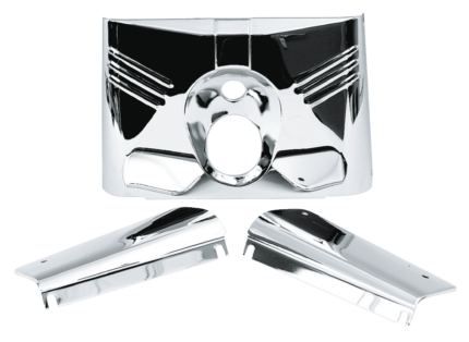 GZP Chrome headlight tins FLST