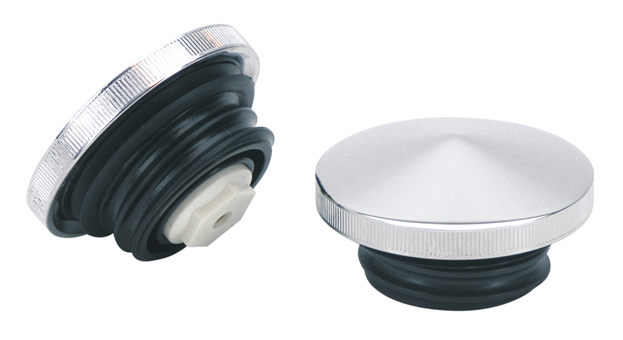 GZP Chrome pointed gascap set 82-up