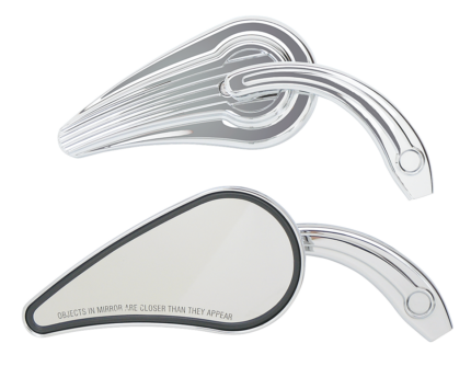 GZP Chromed Dragster mirror Left