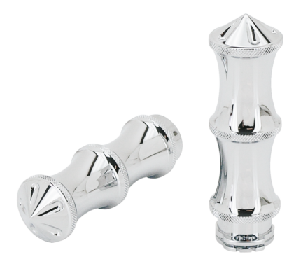 GZP Chromed Miami CNC grip set