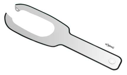 GZP Dash panel for fatbobs w/o logo