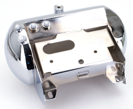 GZP Domed chromed oil tank side fill