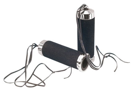 GZP Foam grips with fringes 1"