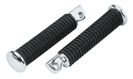 GZP Footpeg set with chrome end cap
