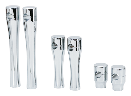 GZP Forged Aluminum risers 2" hidden scr