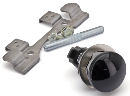 GZP Gl.Blk fuel door push button release