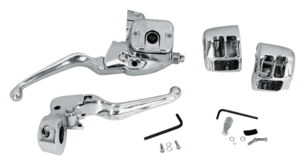 GZP H.bar controls chrome 9/16" 96-up