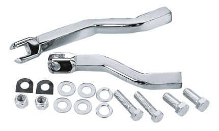 GZP Hi-Way peg support FX/XL Chrome W/bo