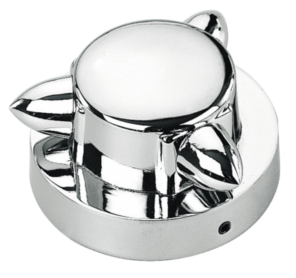 GZP Krommet gas cap cover Small 66mm