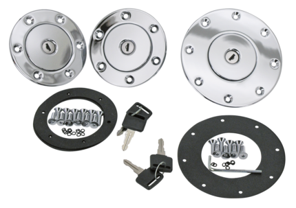 GZP Midi Aero-style lockable gas cap set