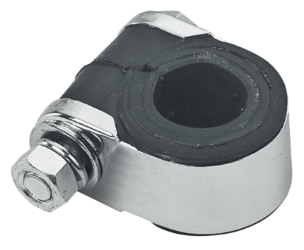 GZP Mounting clamp with rubber mini spee