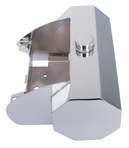 GZP Octagonal chromed oil tank center fi