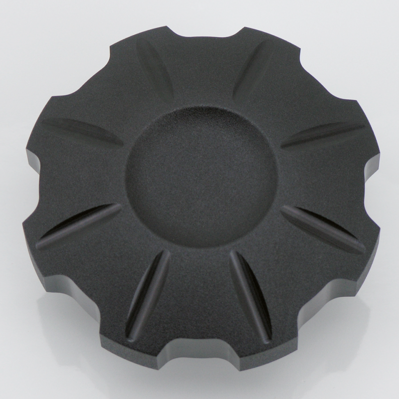 GZP Panorama gascap Vented Black Stealth