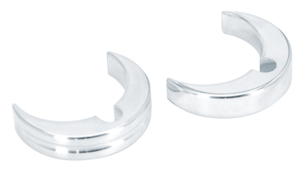 GZP Polish push lock cable clamps 41mm