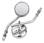 GZP Round mirror solid stem RH or LH