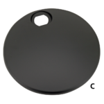 GZP Sat. blk fuel door FLH/T92-07
