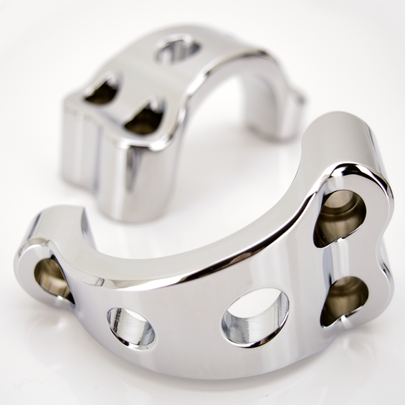 GZP Tomahawk Chrome forkbrace kit FXD06-