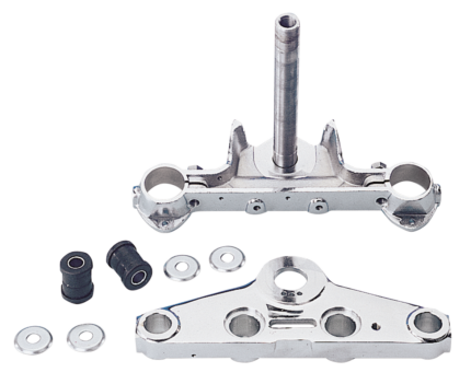 GZP Triple Tree W-Glide chrome -2 degr.