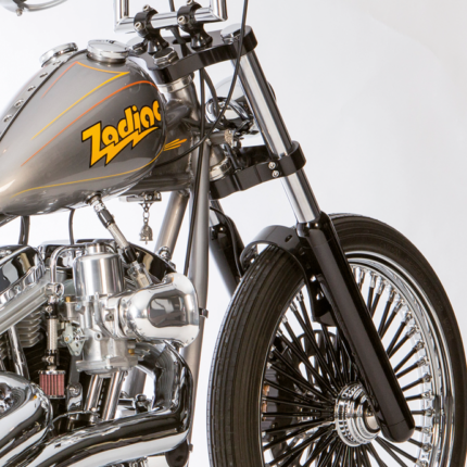 Slim Black Bubba Front fork +2" (over FL