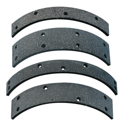 GZP Brake lining set asb. free 5 hole 38