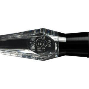 mo.blaze ice LED Turn Signal Black Anodized Clear LED