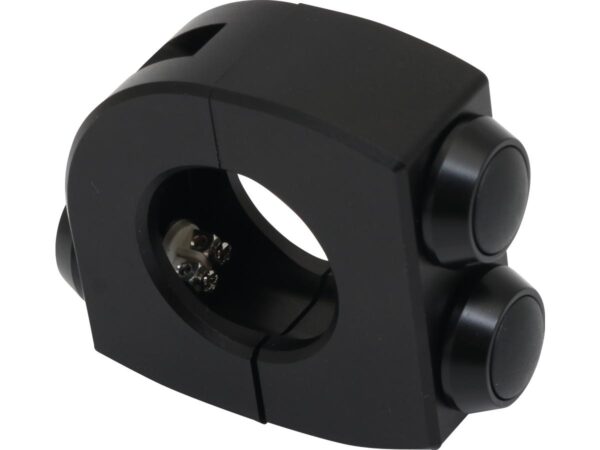 mo.switch 3 Push-Button Clamp Black push buttons Black 1"