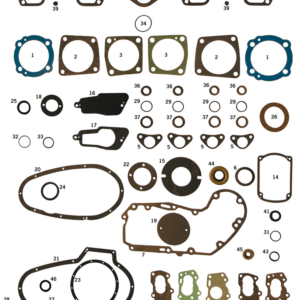 GZP Oil seal OEM + Magneto XL68-69