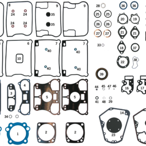 5pck ROCKER COVER LOWER CORK H.D. 1340