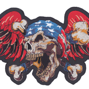 USA Death Skull patch 12"x5"