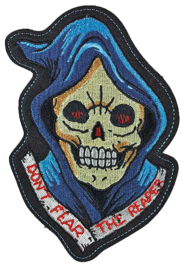 REAPER HEAD VINTAGE SERIES PATCH 4IN X 5