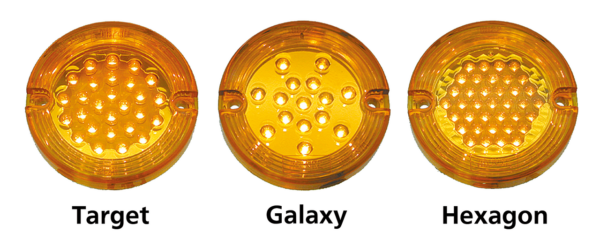 LED turnsignal kit Galaxy Football red