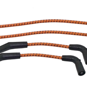 Plug wires ST18-up ORANGE W/BLK TRACE