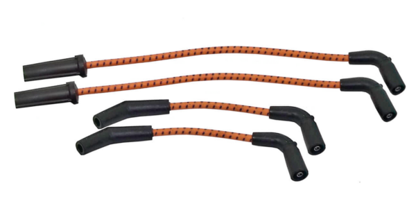 Plug wires ST18-up ORANGE W/BLK TRACE