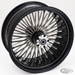 Black rim+hub Fat Daddy 18x8.5 custom