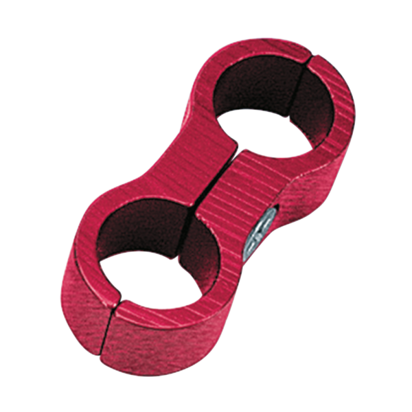 GZP Oil/Fuel line clamp red anodized