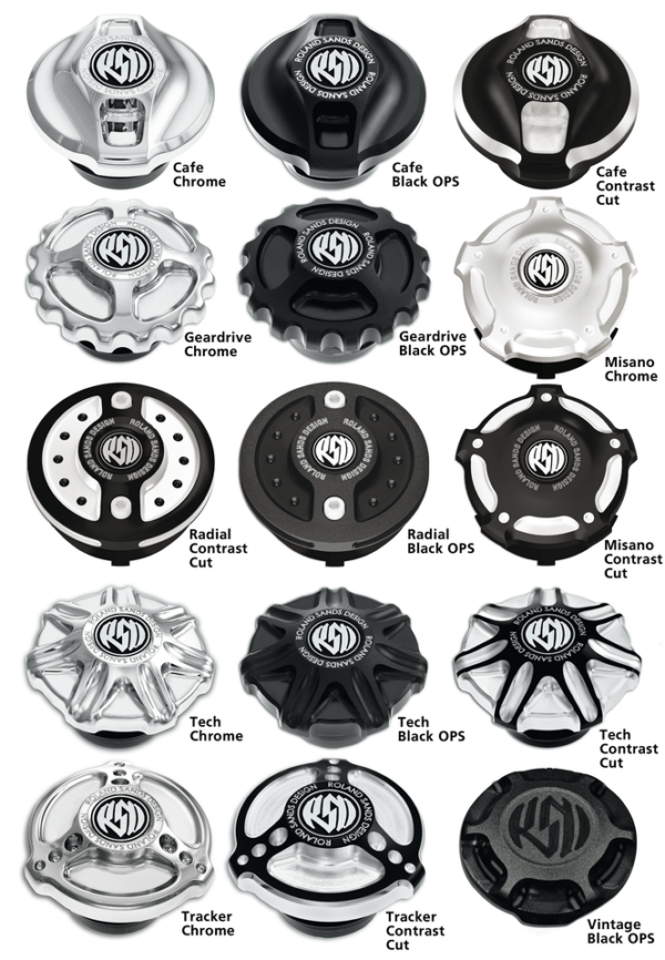 RSD FUEL GAUGE REPL CAP TECH Chrome