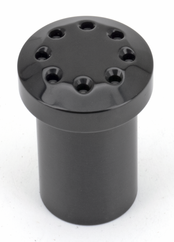 Threaded bushing insert black each